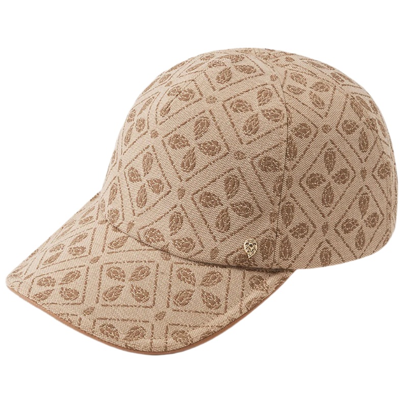 Chester Baseball Cap Jacquard Khaki/Khaki 1SFM
