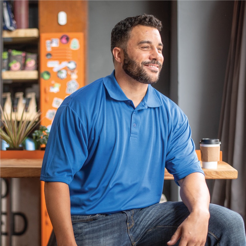 Dunbrooke Edge Men’s Polo Shirt 3150 Black SM