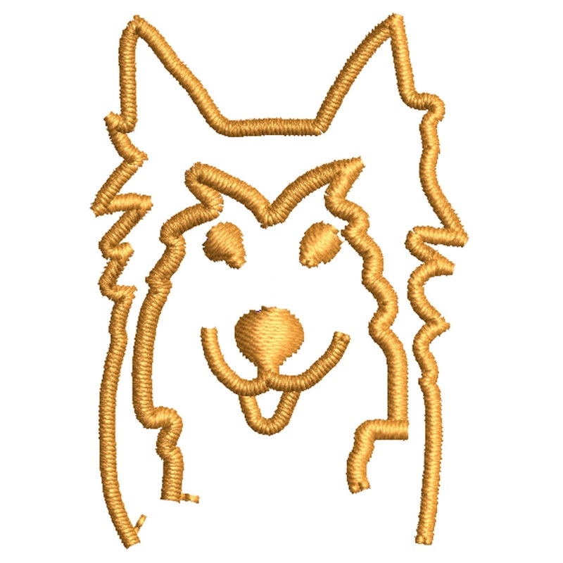 Husky Faces Logo Husky Faces Logo One Size