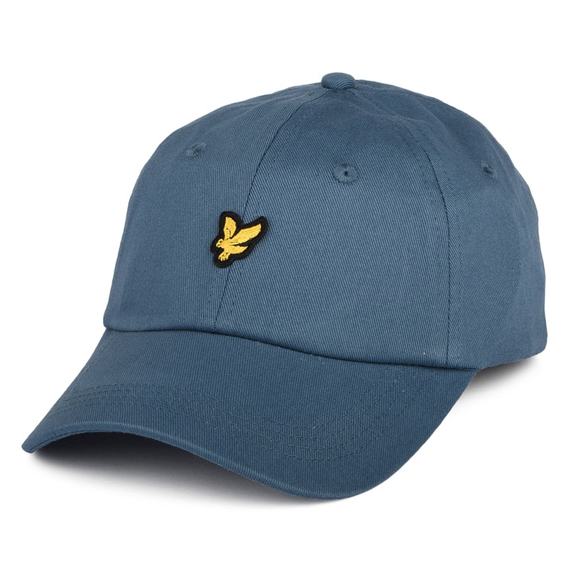 Lyle & Scott Hats Vintage Baseball Cap – Smoke Blue Adjustable