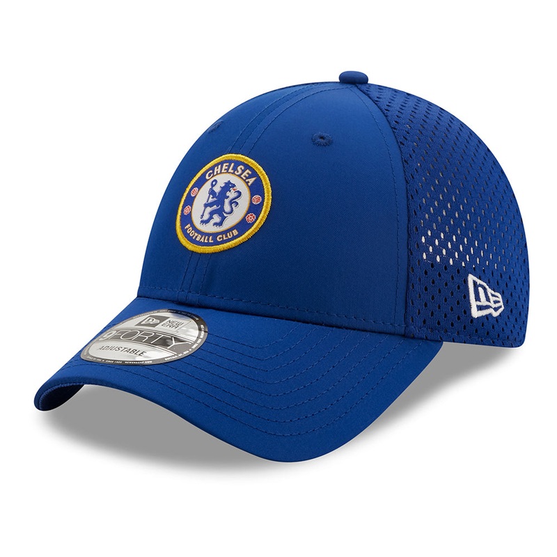 New Era 9FORTY Chelsea FC Baseball Cap – Rear Arch – Blue Adjustable