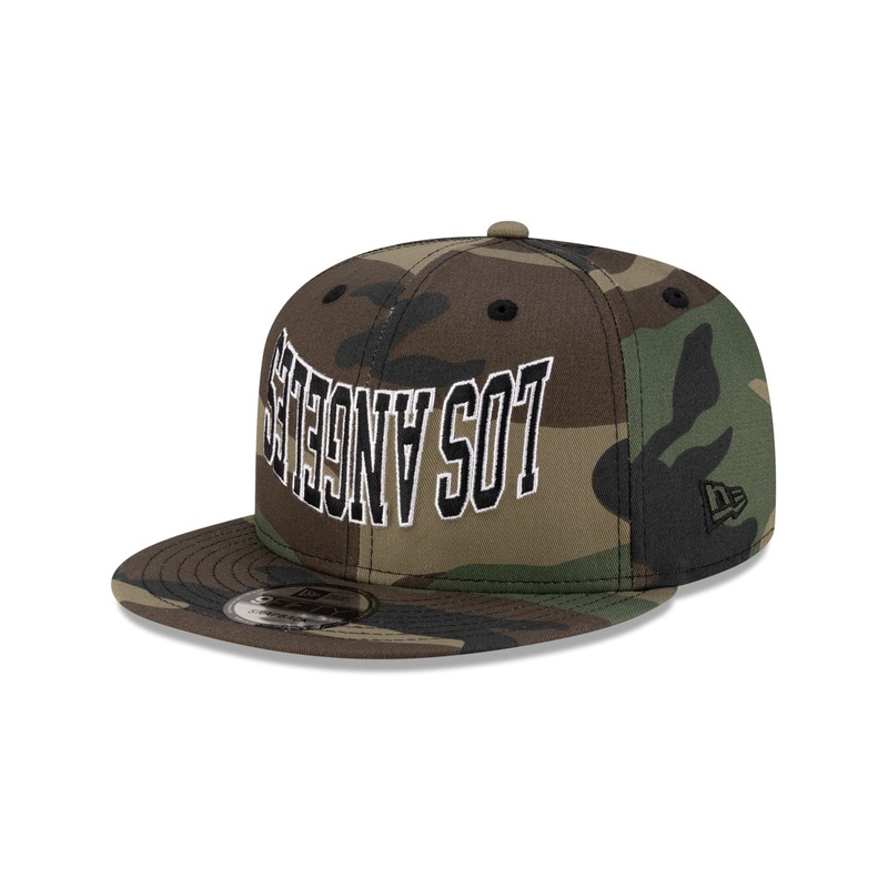 New Era Cap Los Angeles Camo 9FIFTY Snapback Hat One Size