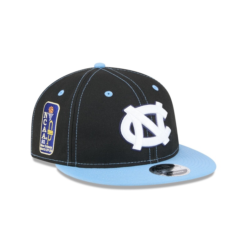 North Carolina Tar Heels Tournament Side Patch Retro Crown 9FIFTY Strapback Hat One Size