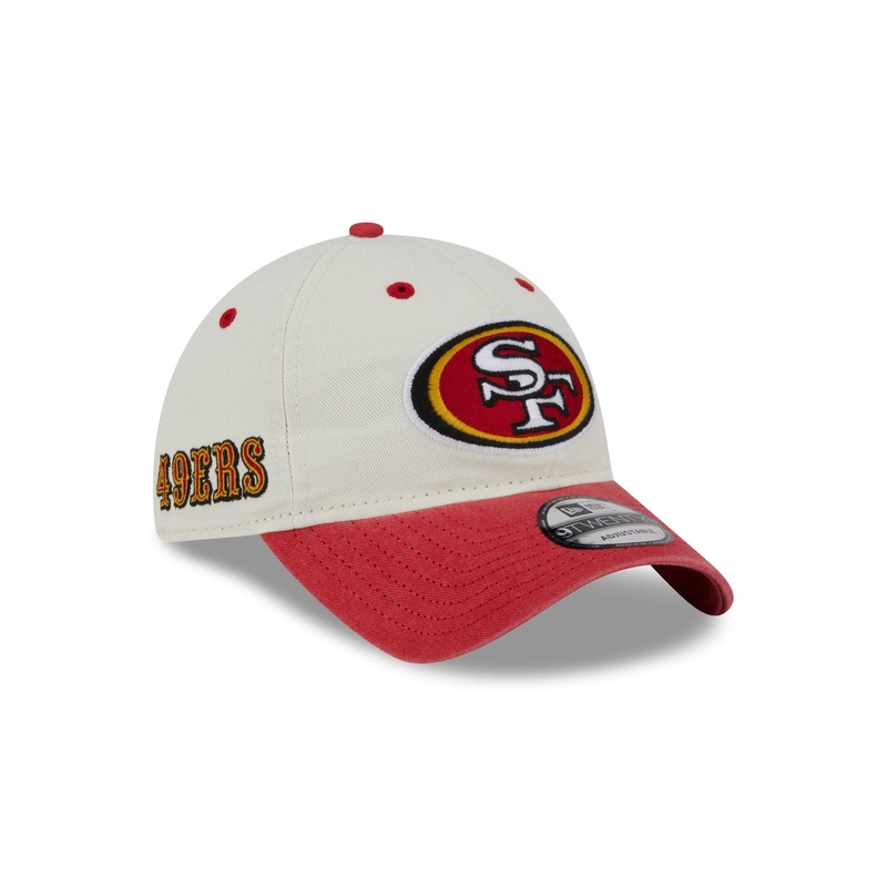 San Francisco 49ers Classic Sidescript 9TWENTY Adjustable Hat One Size