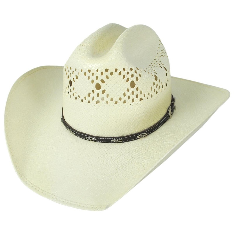Shawnee Toyo Straw Western Hat NATURAL 6 3/4