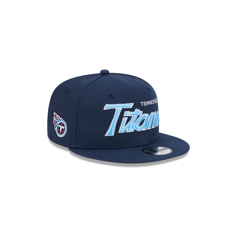 Tennessee Titans Script Kids 9FIFTY Snapback Hat One Size