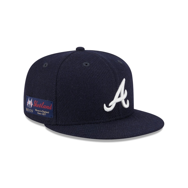 Atlanta Braves Shetland Moon 59FIFTY Fitted Hat 7