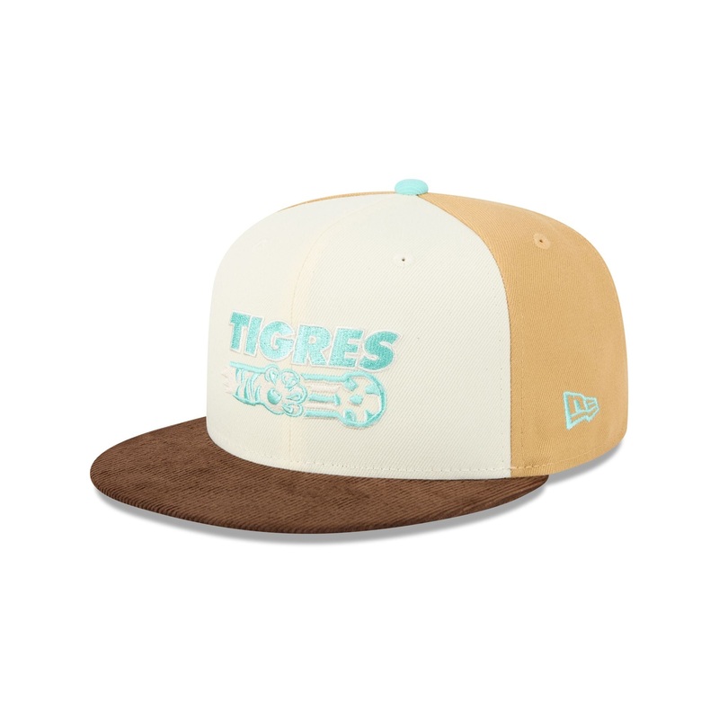Club Tigres UANL Tan 59FIFTY Fitted Hat 7
