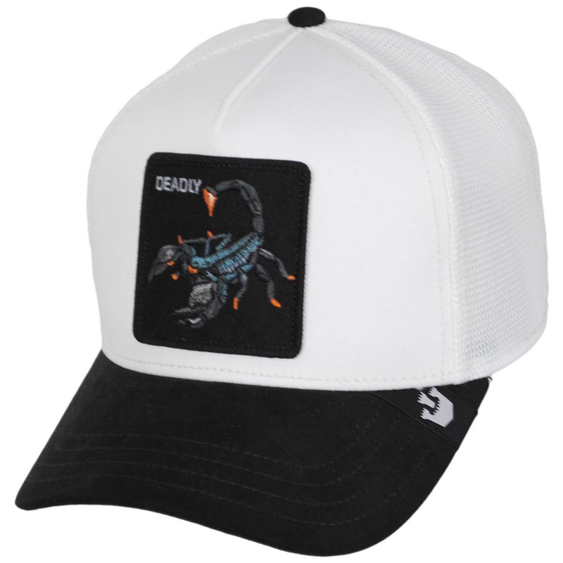 Deadly Suede Mesh Trucker Snapback Baseball Cap CREME ADJUSTABLE