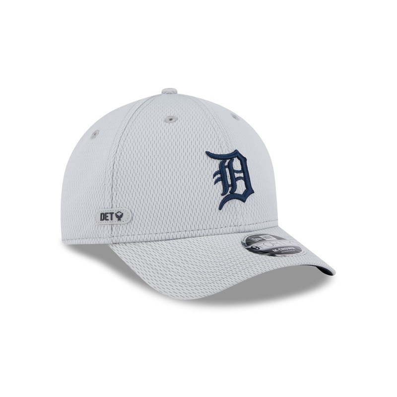 Detroit Tigers 2025 Clubhouse Gray 9FORTY M-Crown Snapback Hat One Size