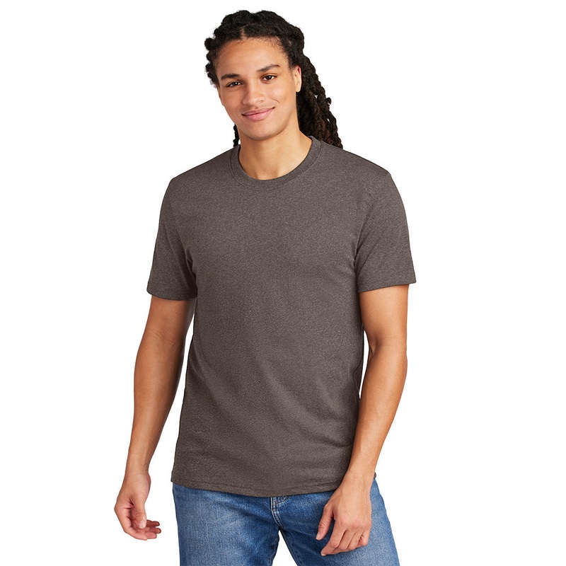 District DT8000 Re-Tee – Deep Brown Heather Deep Brown Heather XS