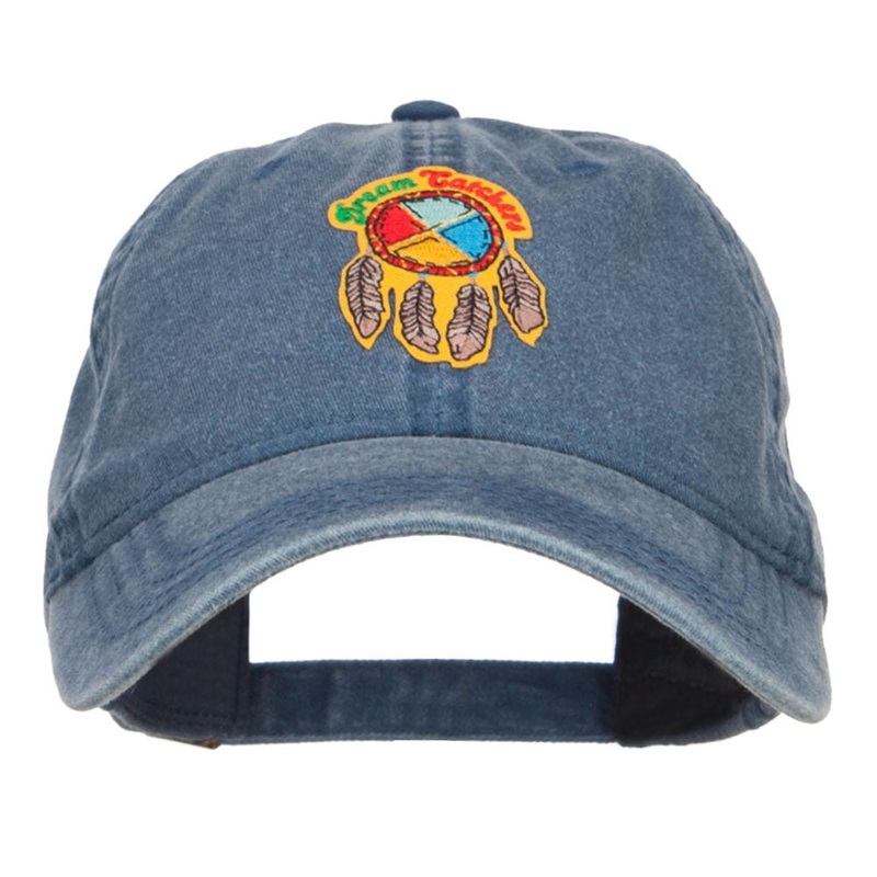 Dream Catchers Patched Washed Cap Navy One Size