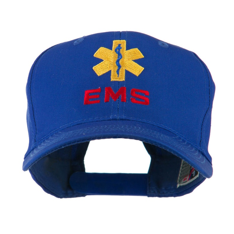 EMS Logo Embroidered Cap Royal One Size