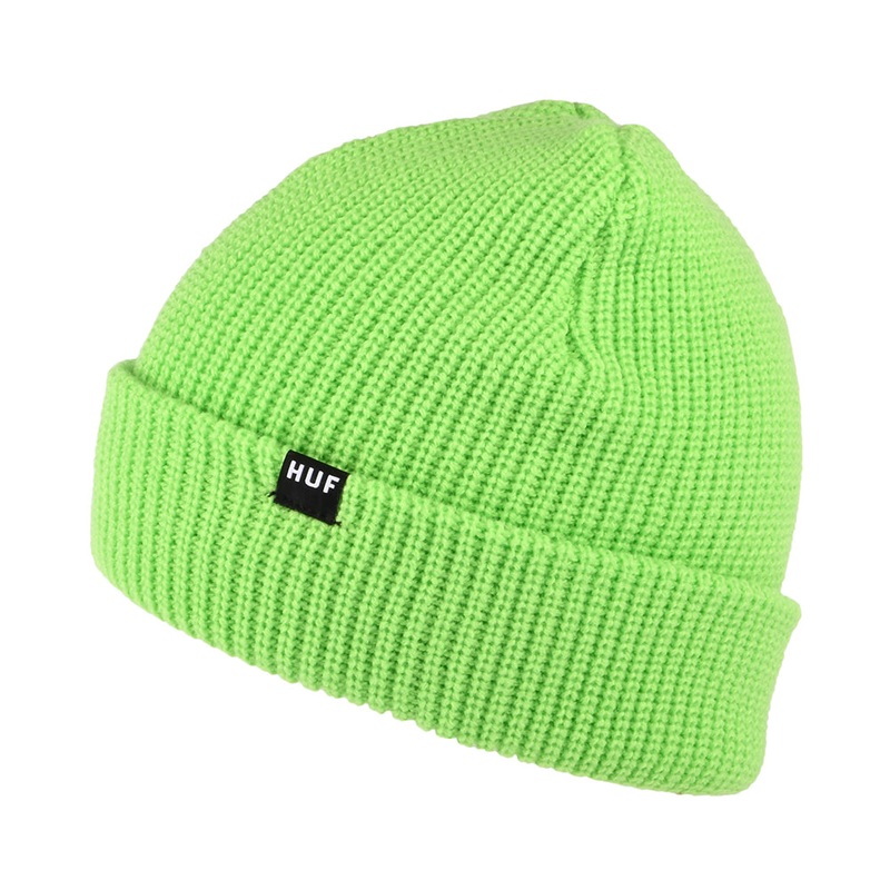 HUF Usual Fisherman Beanie Hat – Green 1-Size