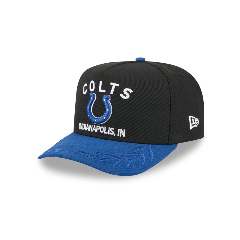 Indianapolis Colts 2025 Draft 9FIFTY A-Frame Snapback Hat One Size