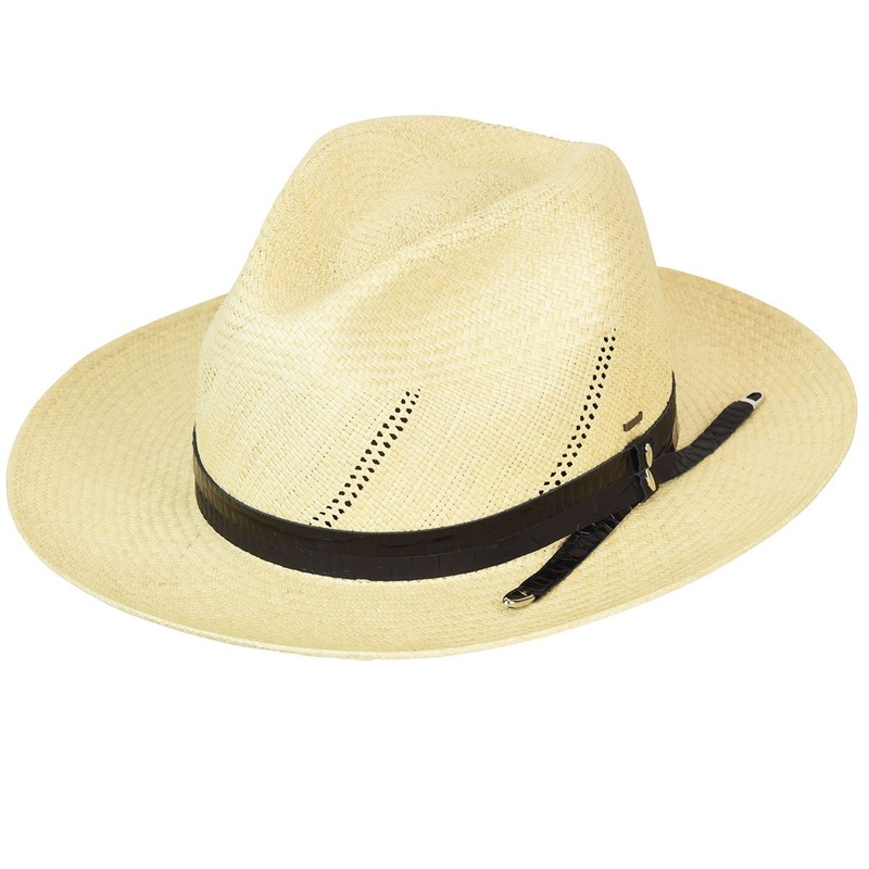 Jansen Fedora Natural/Black S