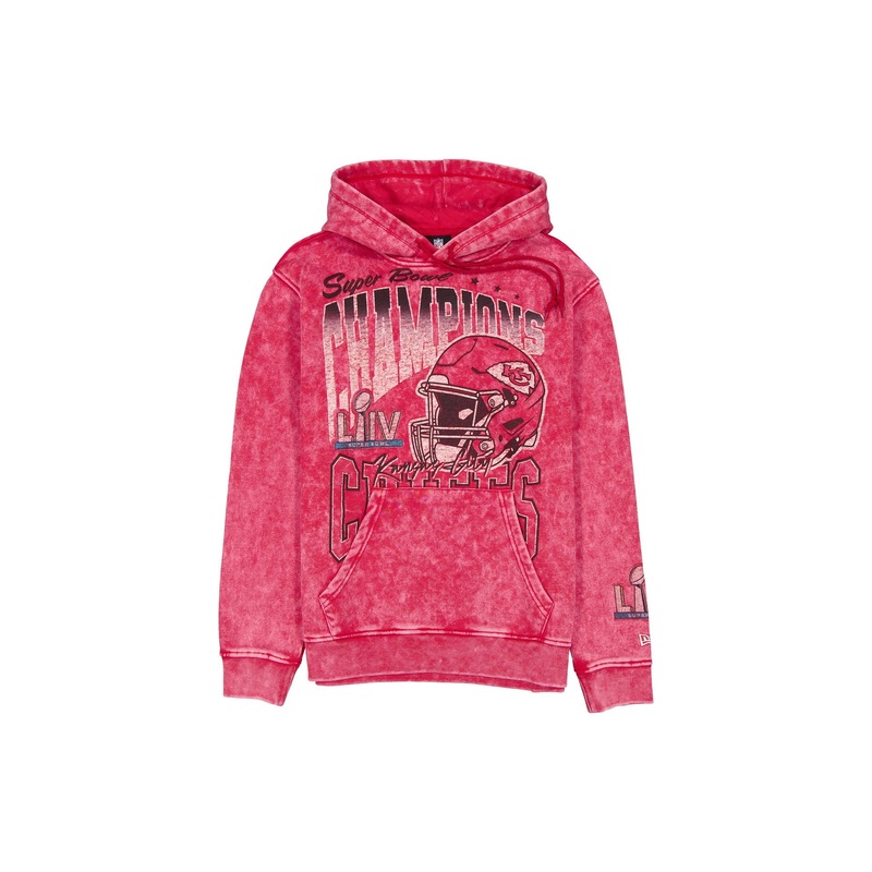 Kansas City Chiefs Sport Classics Washed Hoodie S