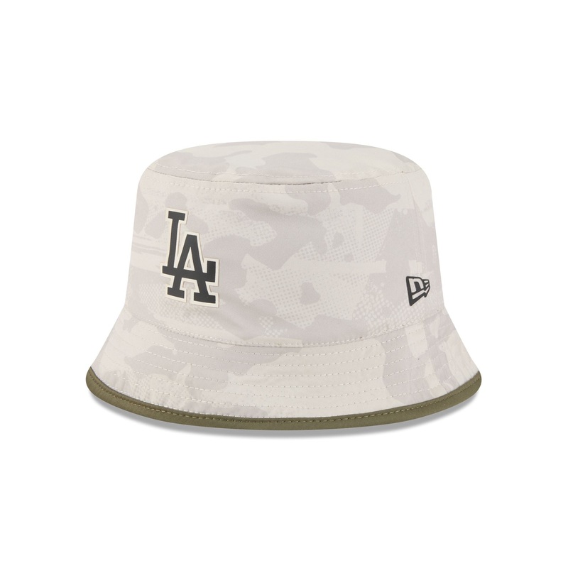 Los Angeles Dodgers Armed Forces Day 2025 Reversible Bucket Hat One Size