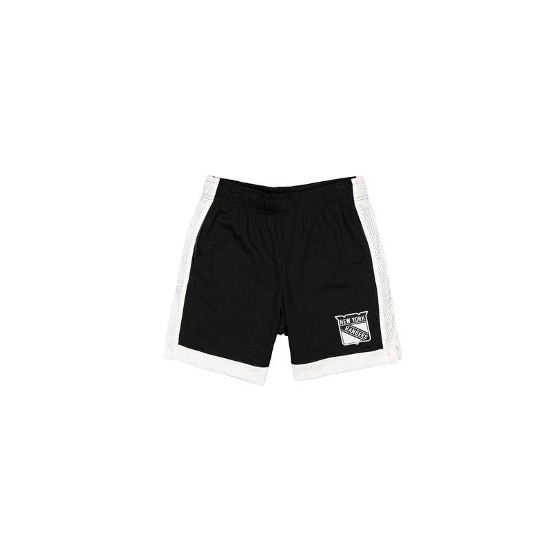 New York Rangers Sport Classics Black & White Shorts S