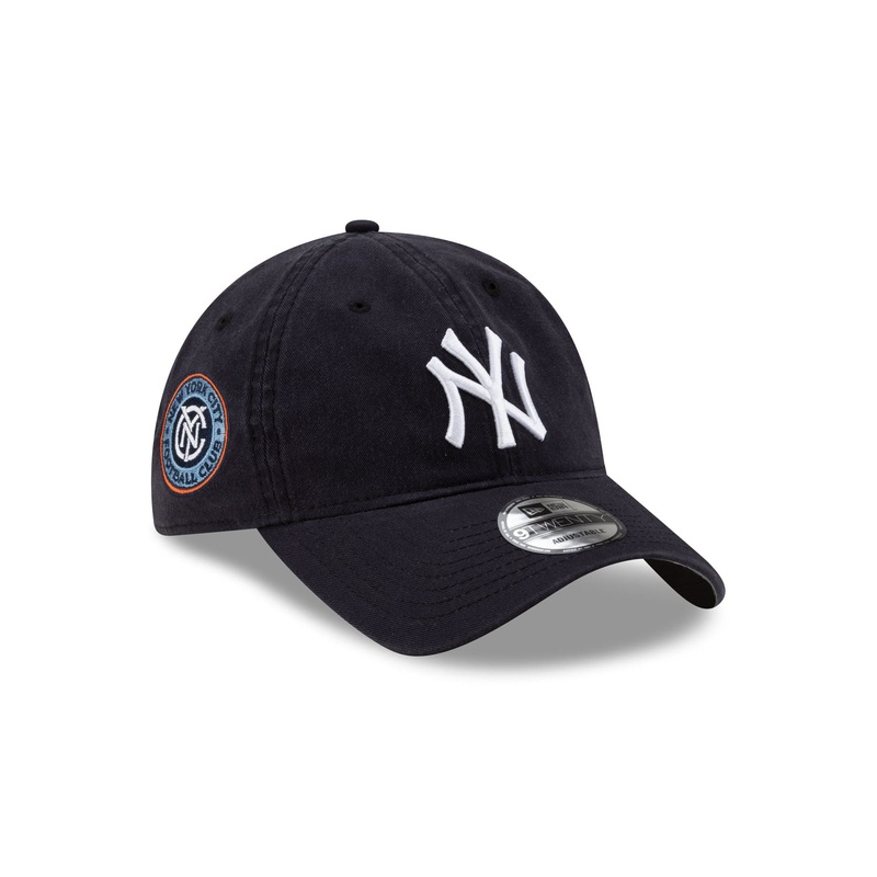 New York Yankees x New York City FC 9TWENTY Adjustable Hat One Size