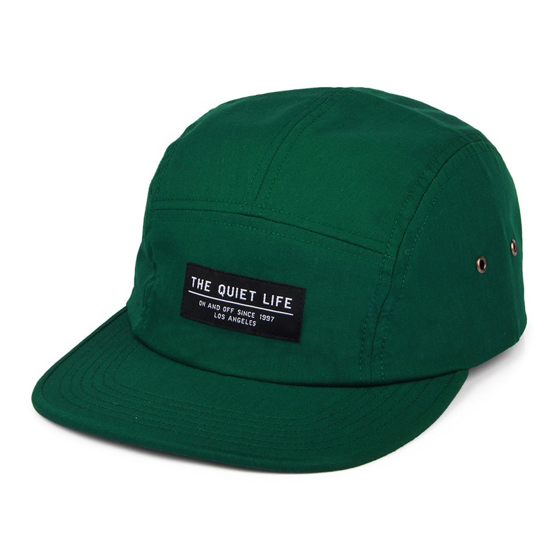 The Quiet Life Hats Foundation 5 Panel Cap – Forest Adjustable