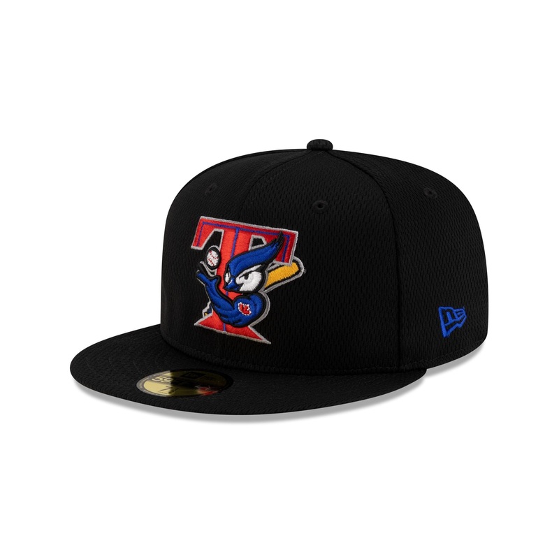 Toronto Blue Jays 2025 Clubhouse Alt Black 59FIFTY Fitted Hat 7