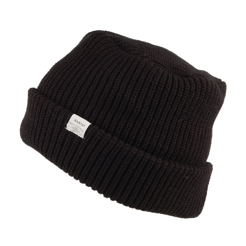 Barts Hats Baldwing Beanie Hat – Black 1-Size
