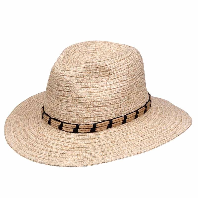 Burnt Toyo Safari Travel Hat – K. Keith Hats Natural Medium (57 cm)