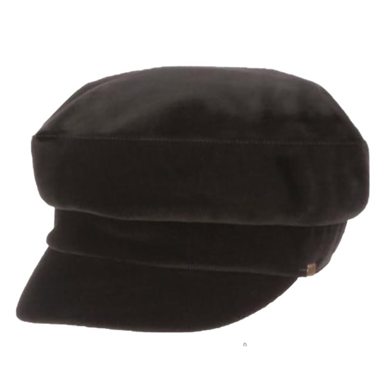 Corduroy Fisherman Cap for Women – Scala Hats Black OS