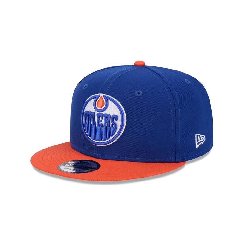Edmonton Oilers 9FIFTY Snapback Hat One Size