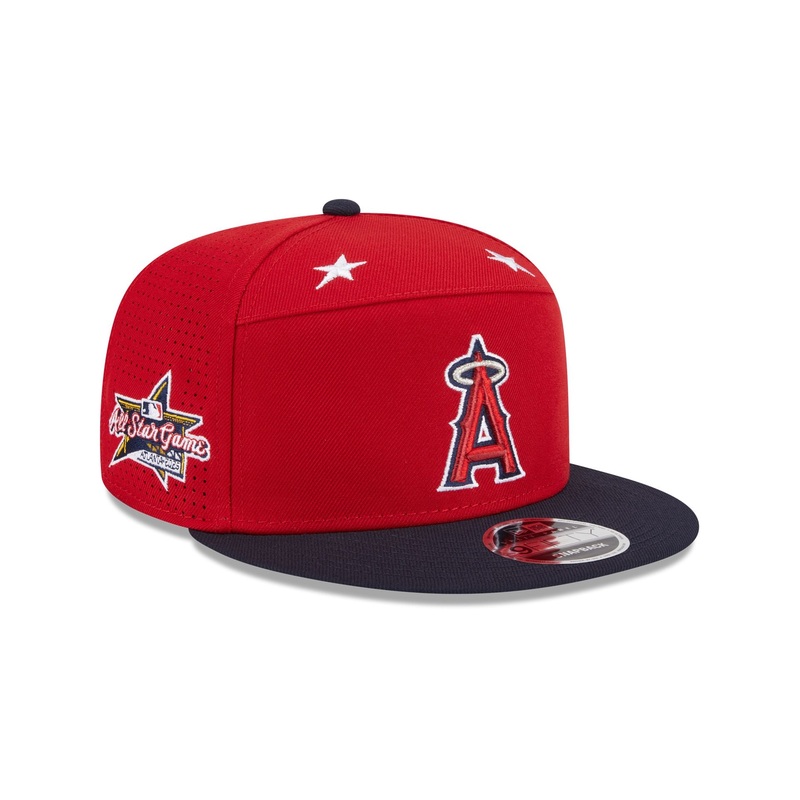 Los Angeles Angels 2025 All-Star Game Split Panel 9FIFTY Snapback Hat One Size