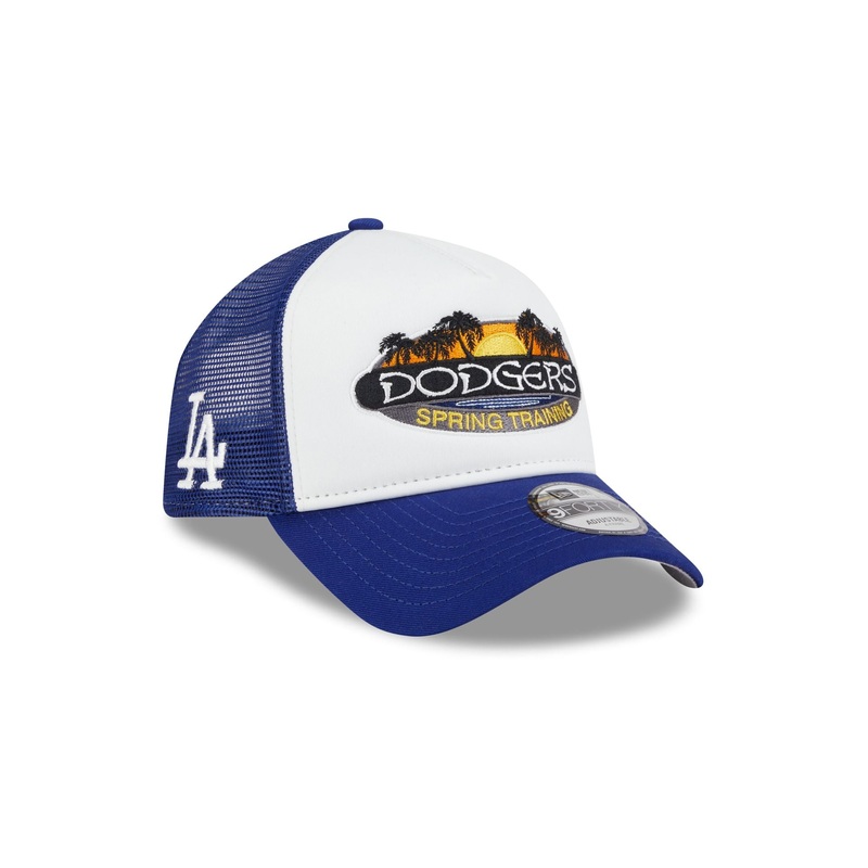 Los Angeles Dodgers Spring Training 9FORTY A-Frame Trucker Hat One Size