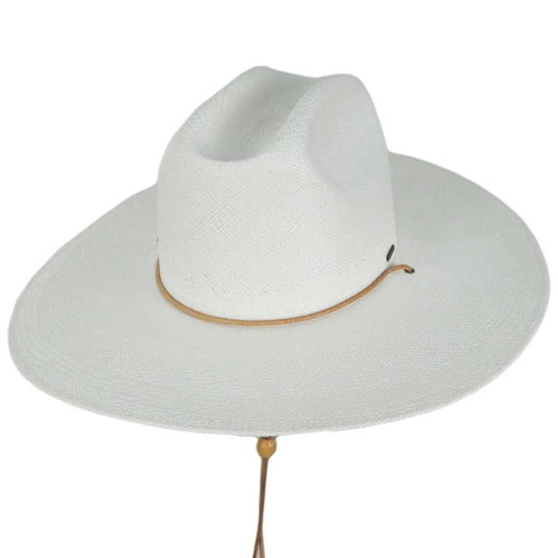 Marina Panama Straw Lifeguard Hat PANAMA WHITE S