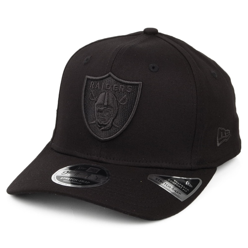 New Era 9FIFTY Las Vegas Raiders Snapback Cap – NFL Tonal – Black Small/Medium