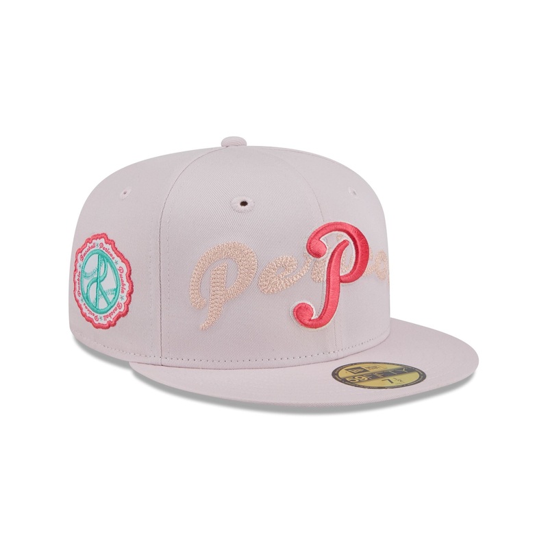 Pericos de Puebla Stacked Wordmark 59FIFTY Fitted Hat 7