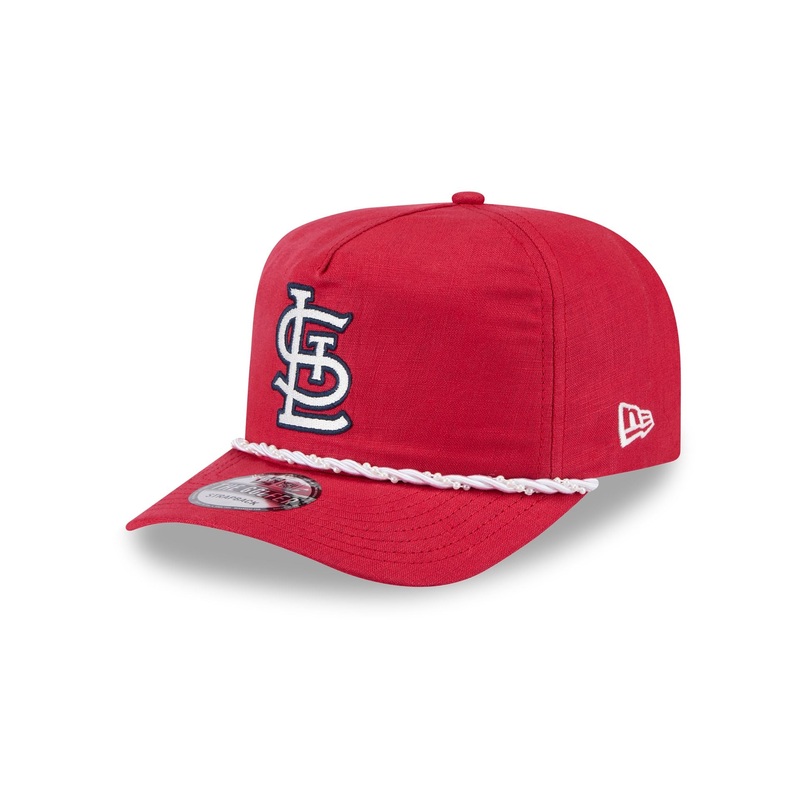 St. Louis Cardinals Pearl Rope Golfer Hat One Size