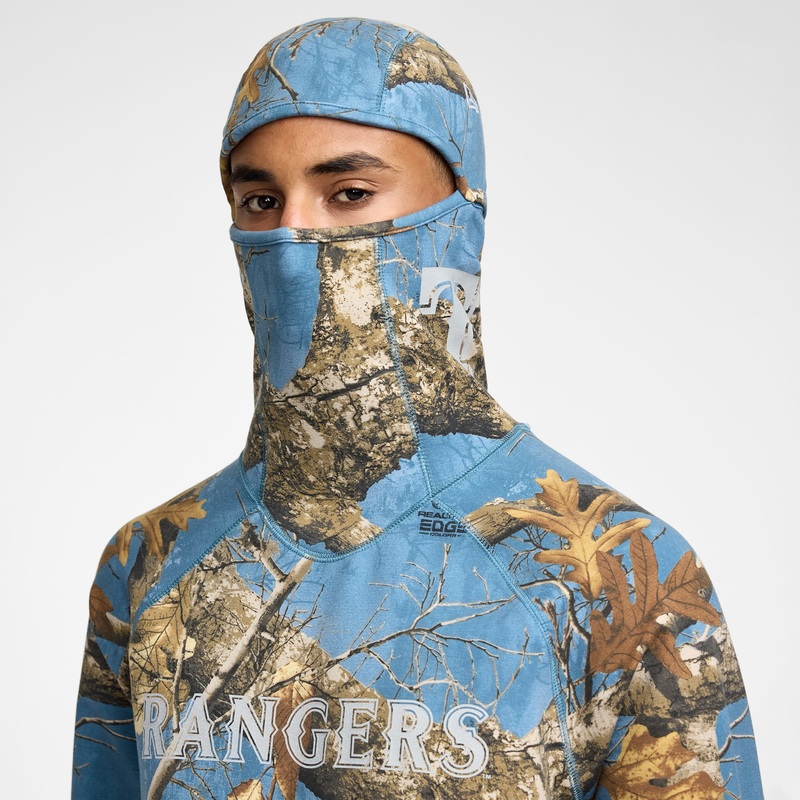 Texas Rangers Realtree Balaclava Hoodie S