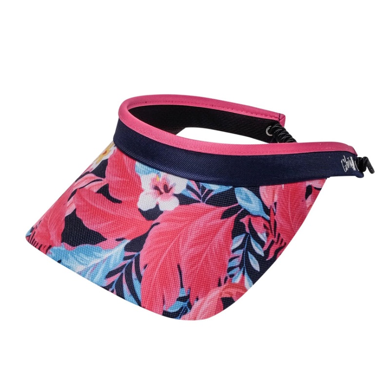 Tropicana Coil Lace Sun Visor – GloveIt Golf Hats Navy