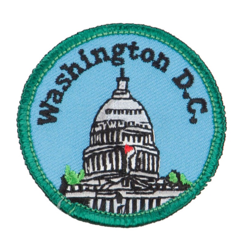US City Tour Patches Washington One Size