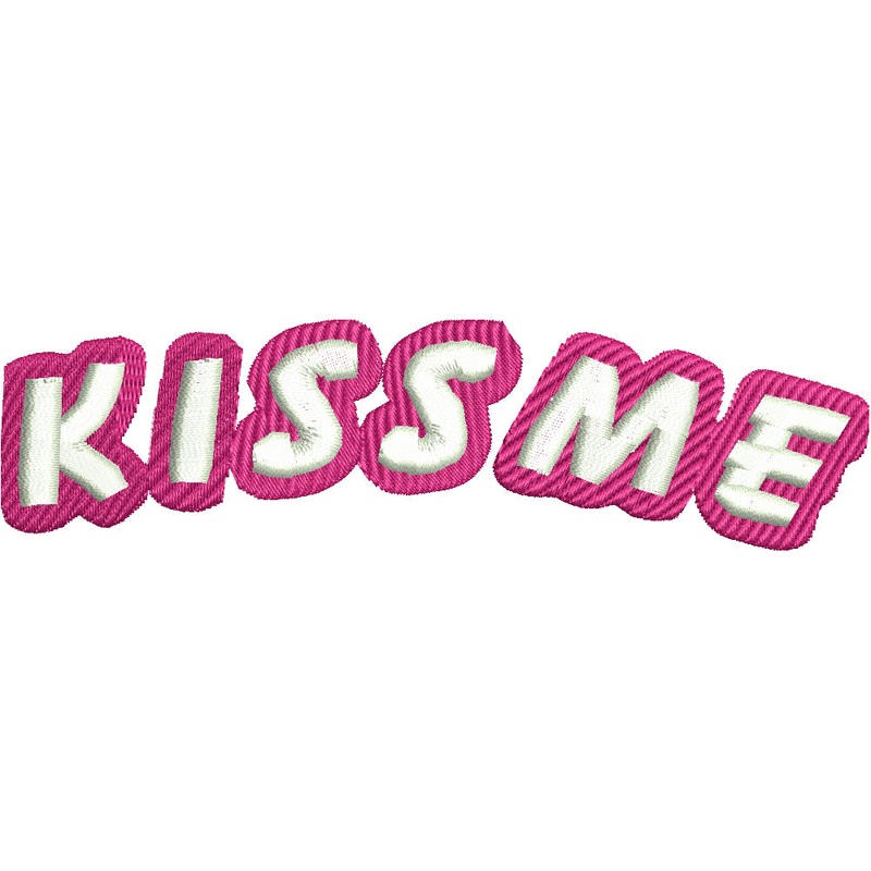 Wording of Kiss Me Default Title One Size