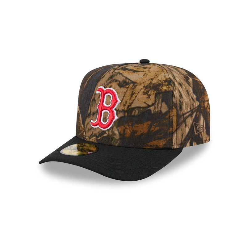 Boston Red Sox Ripstop Camo 59FIFTY A-Frame Fitted Hat 7