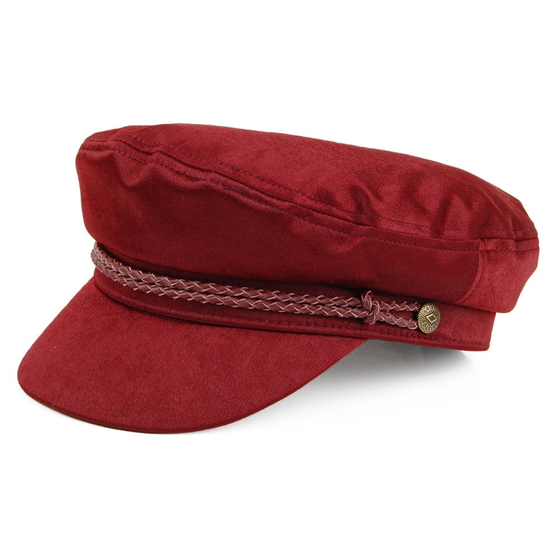 Brixton Hats Ashland Fiddler Cap – Cardinal S