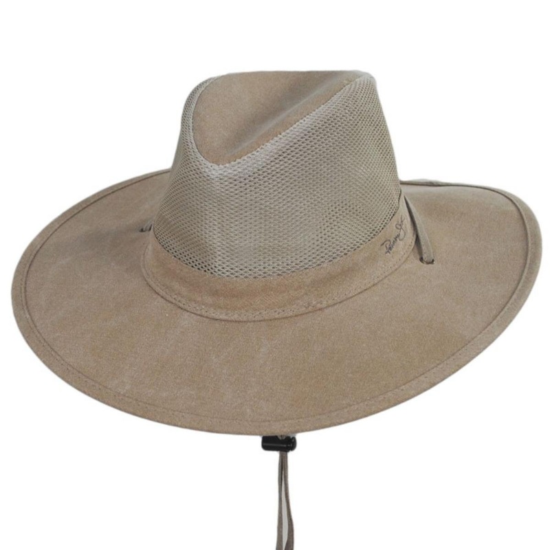 Carp Cotton Outback Hat KHAKI M