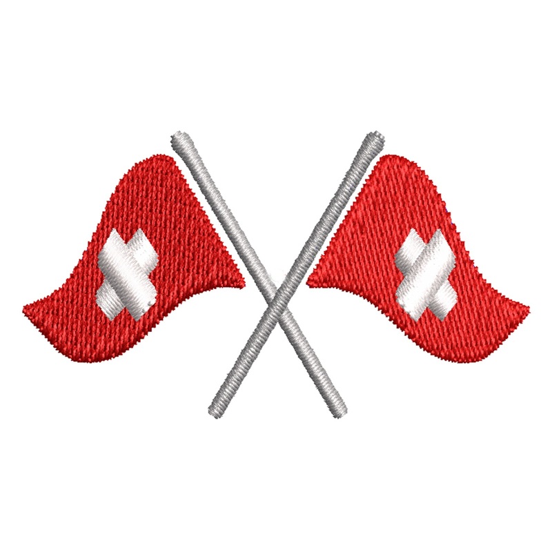 Cross Swiss Flag Cross Swiss Flag One Size