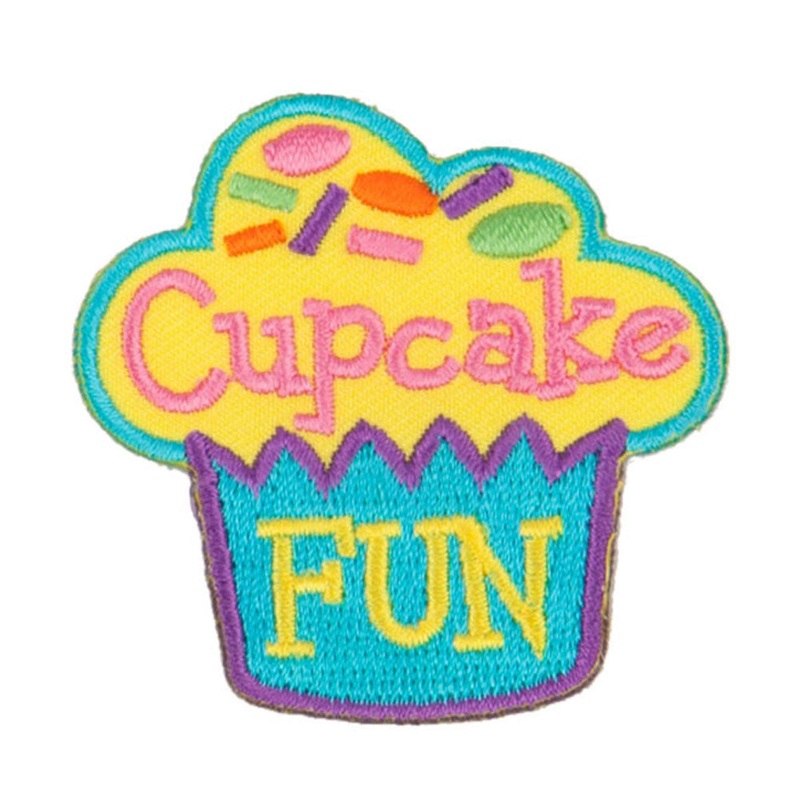 Cupcake Fun Patches Yellow One Size