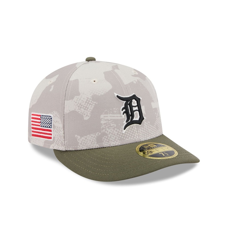 Detroit Tigers Armed Forces Day 2025 Low Profile 59FIFTY Fitted Hat 7