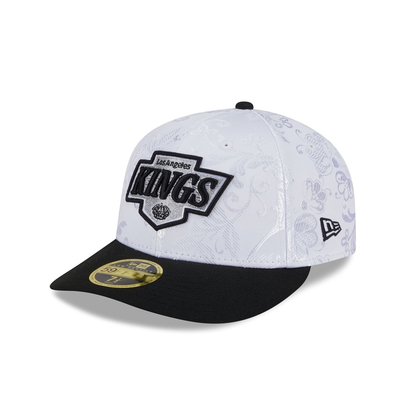 Los Angeles Kings Floral Shine Low Profile 59FIFTY Fitted Hat 7