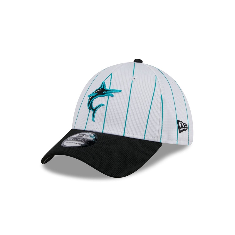 Miami Marlins 2025 Batting Practice 39THIRTY Stretch Fit S/M
