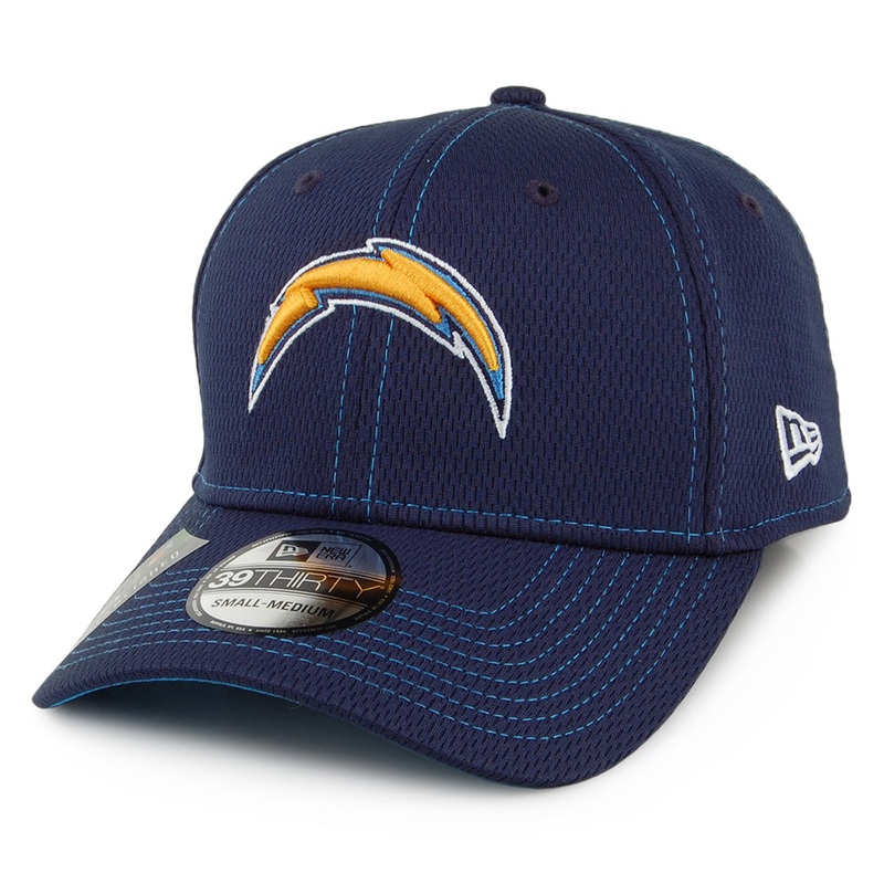 New Era 39THIRTY Los Angeles Chargers Baseball Cap – NFL Onfield Road – Navy Blue Small/Medium