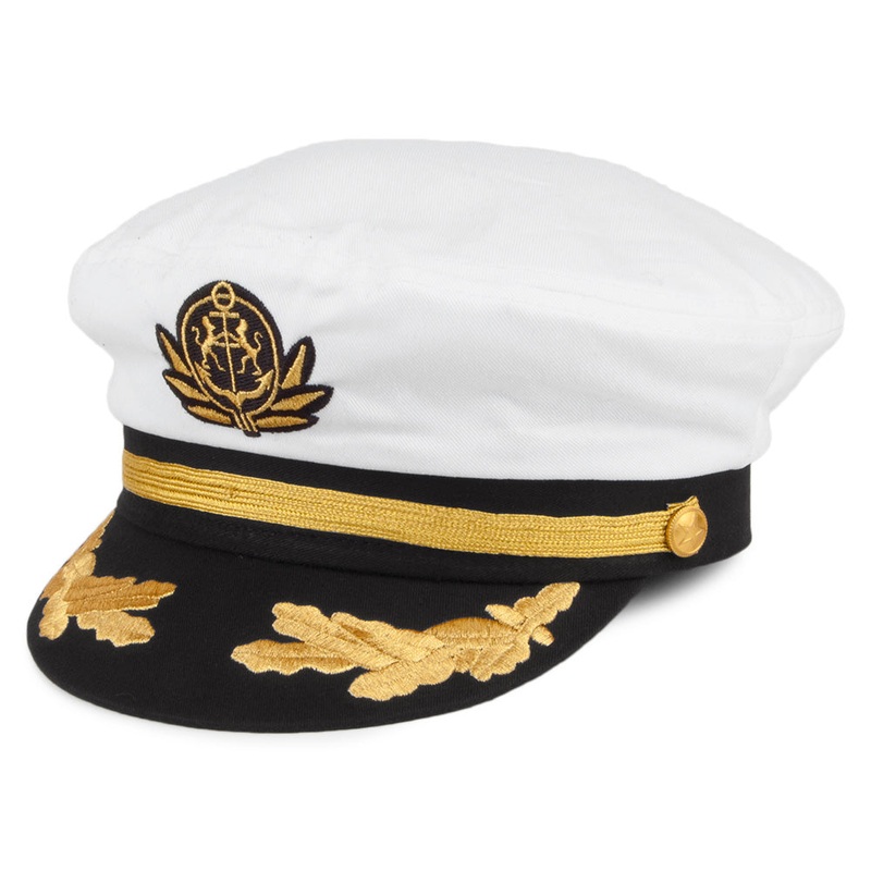 Village Hats White Yacht Cap Wholesale Pack Prepack